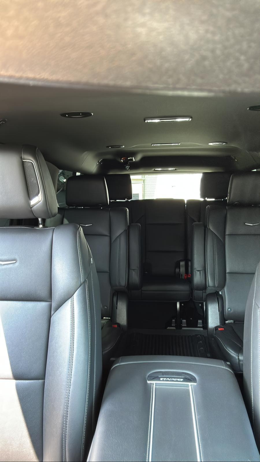 Premium SUV – interior seating